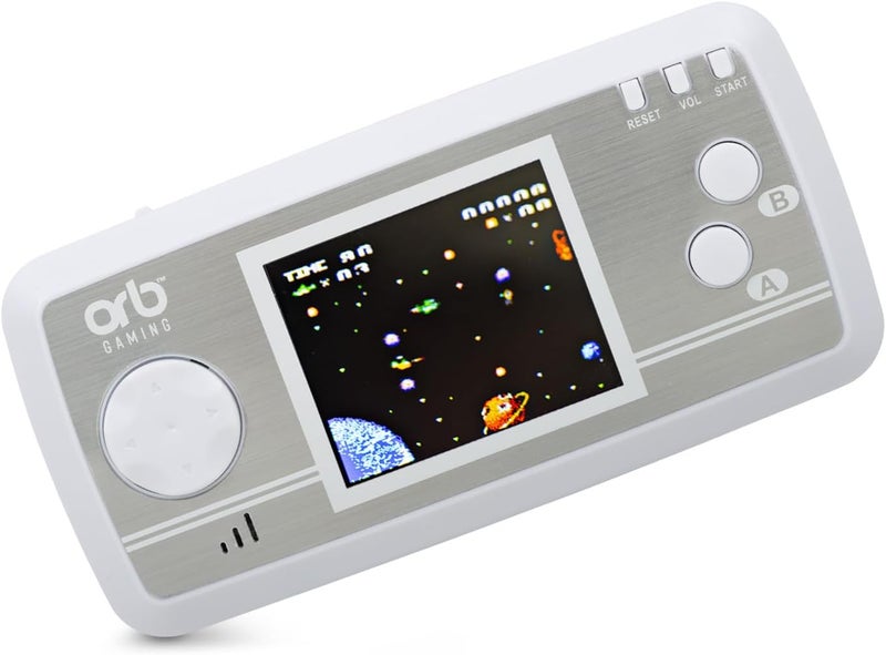 Thumbs Up Mini Retro Games Console, 240 in-Built Games, 8-Bit Retro Gaming Handheld Console, 2.5” Full Colour LCD Screen Pocket Console, Immersive Sound Games Console - ThumbsUp! - Image 1